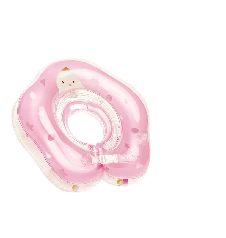 0-12 Months Baby Swimming Ring Collar Adjustable Collar