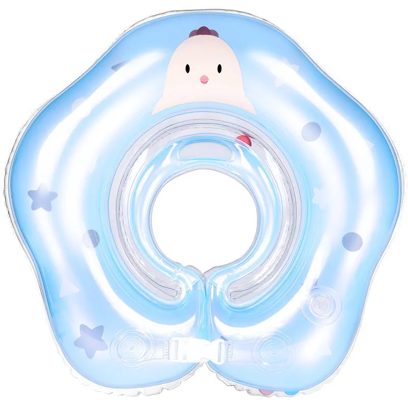 0-12 Months Baby Swimming Ring Collar Adjustable Collar