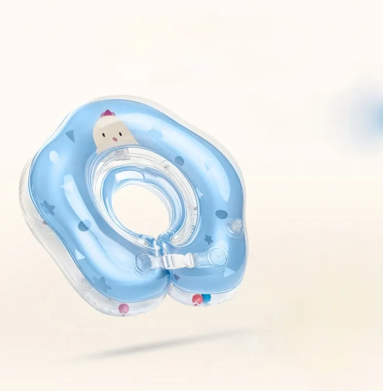 0-12 Months Baby Swimming Ring Collar Adjustable Collar