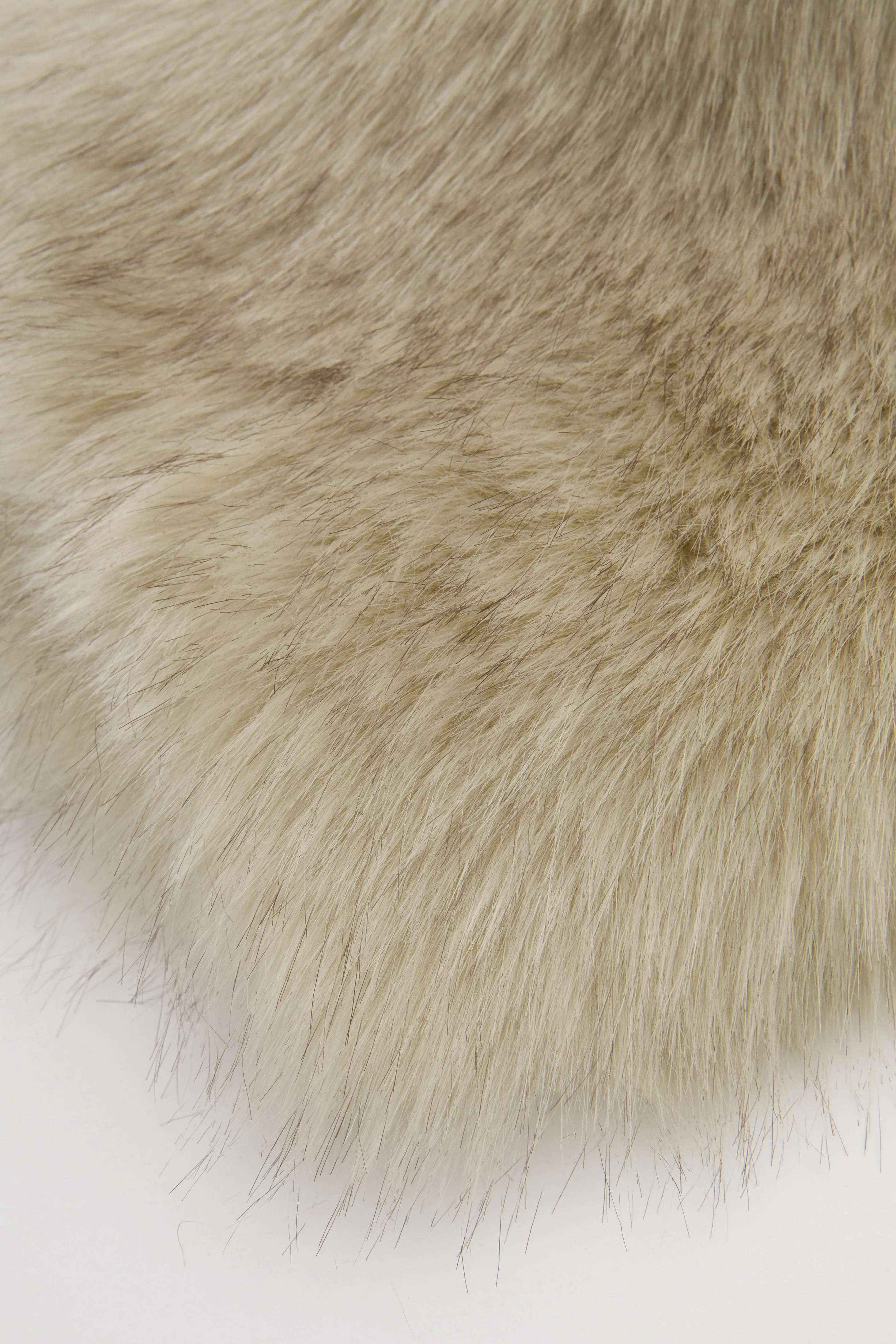 66.9" Faux Fur Shoulder Collar Scarf