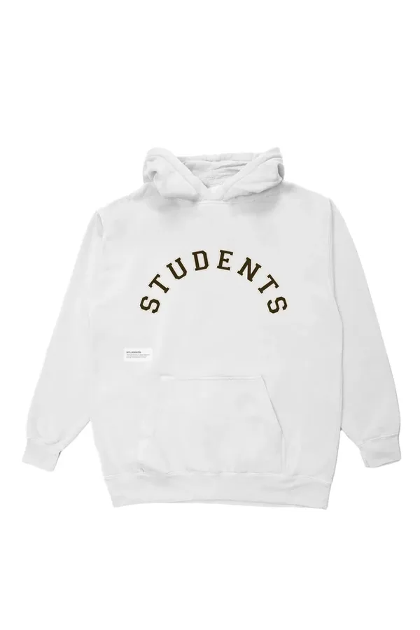 Academics Pullover Hoodie | White