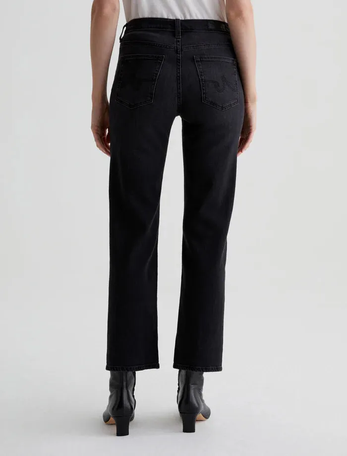 AG Brinley Mid-Rise Straight Jean in Glasgow