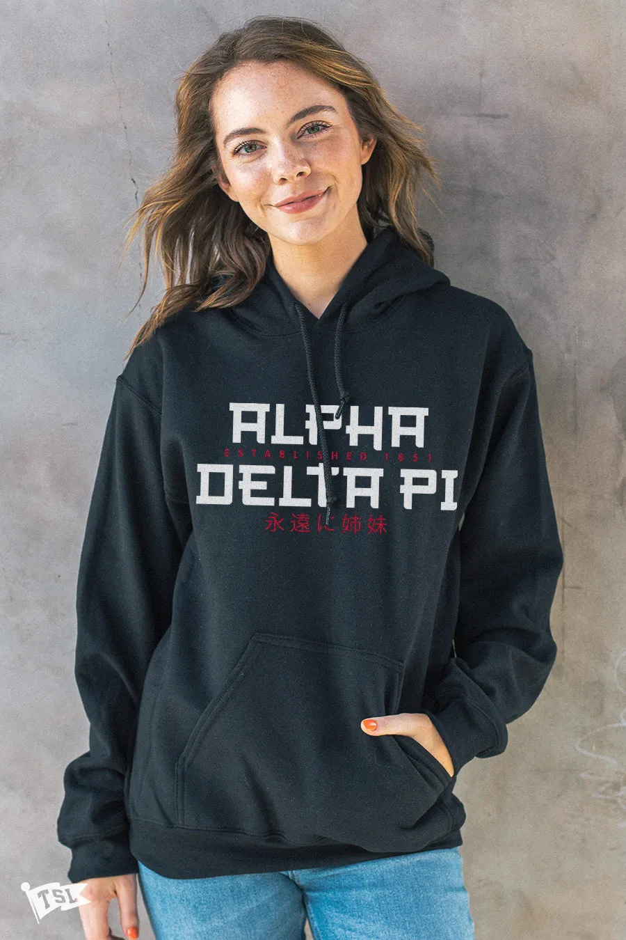 Alpha Delta Pi Tokyo Hoodie