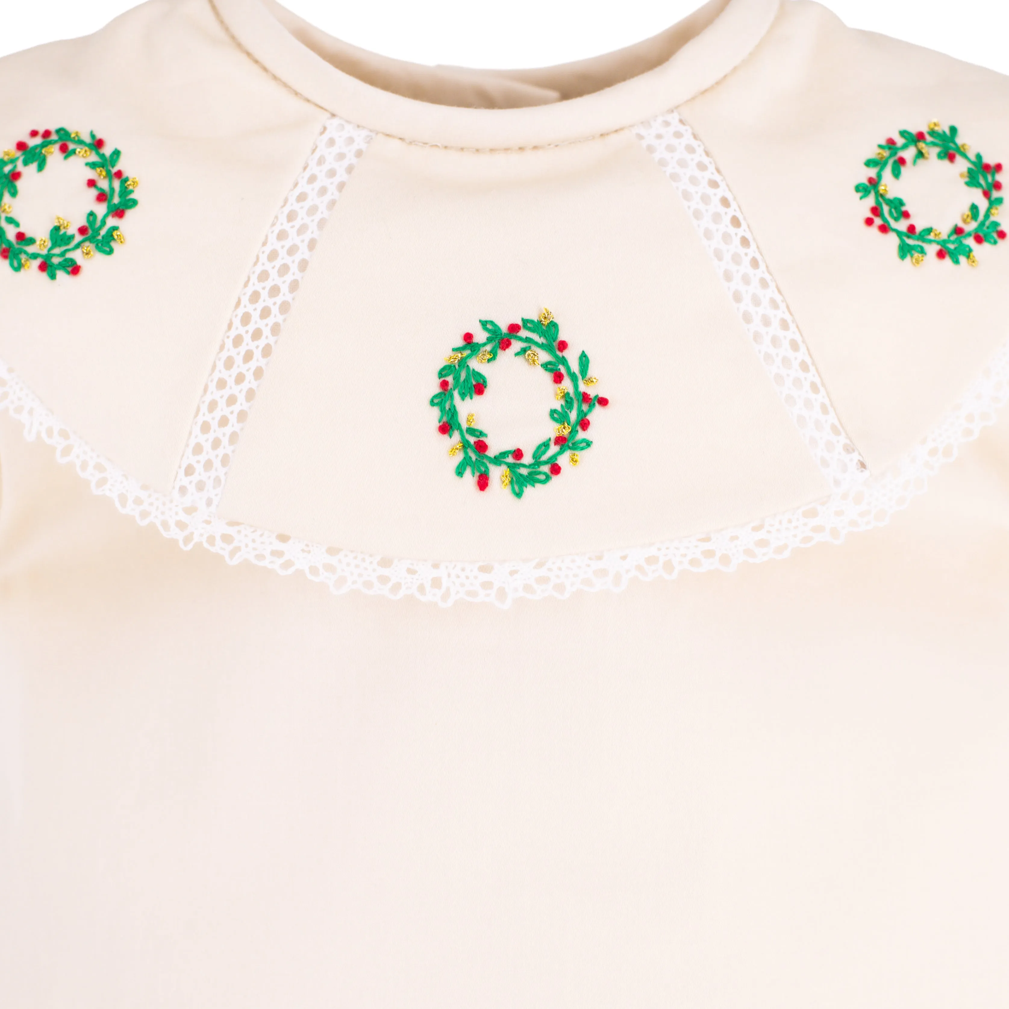 Avery Girl Bubble - Cream
