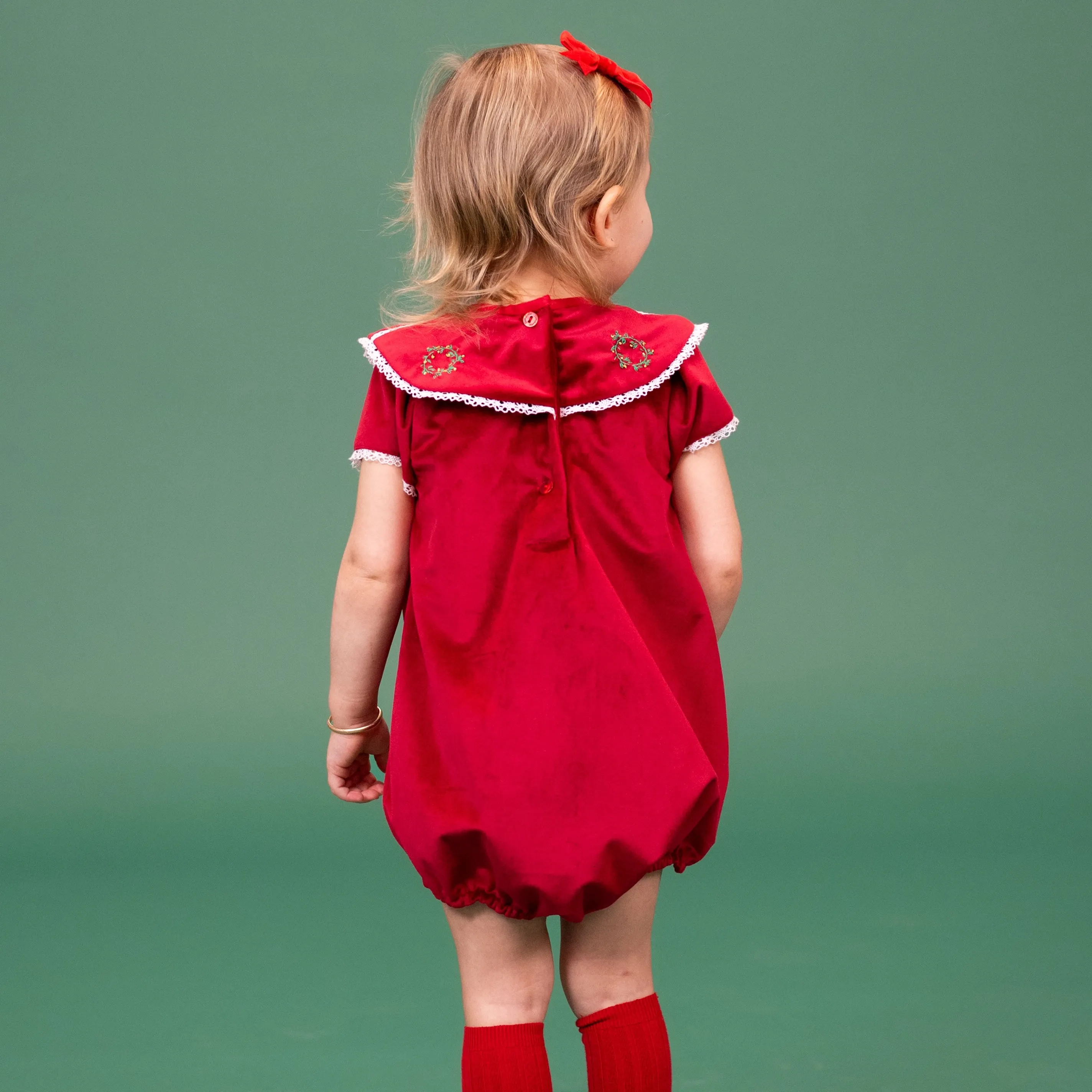 Avery Girl Bubble - Red Velvet