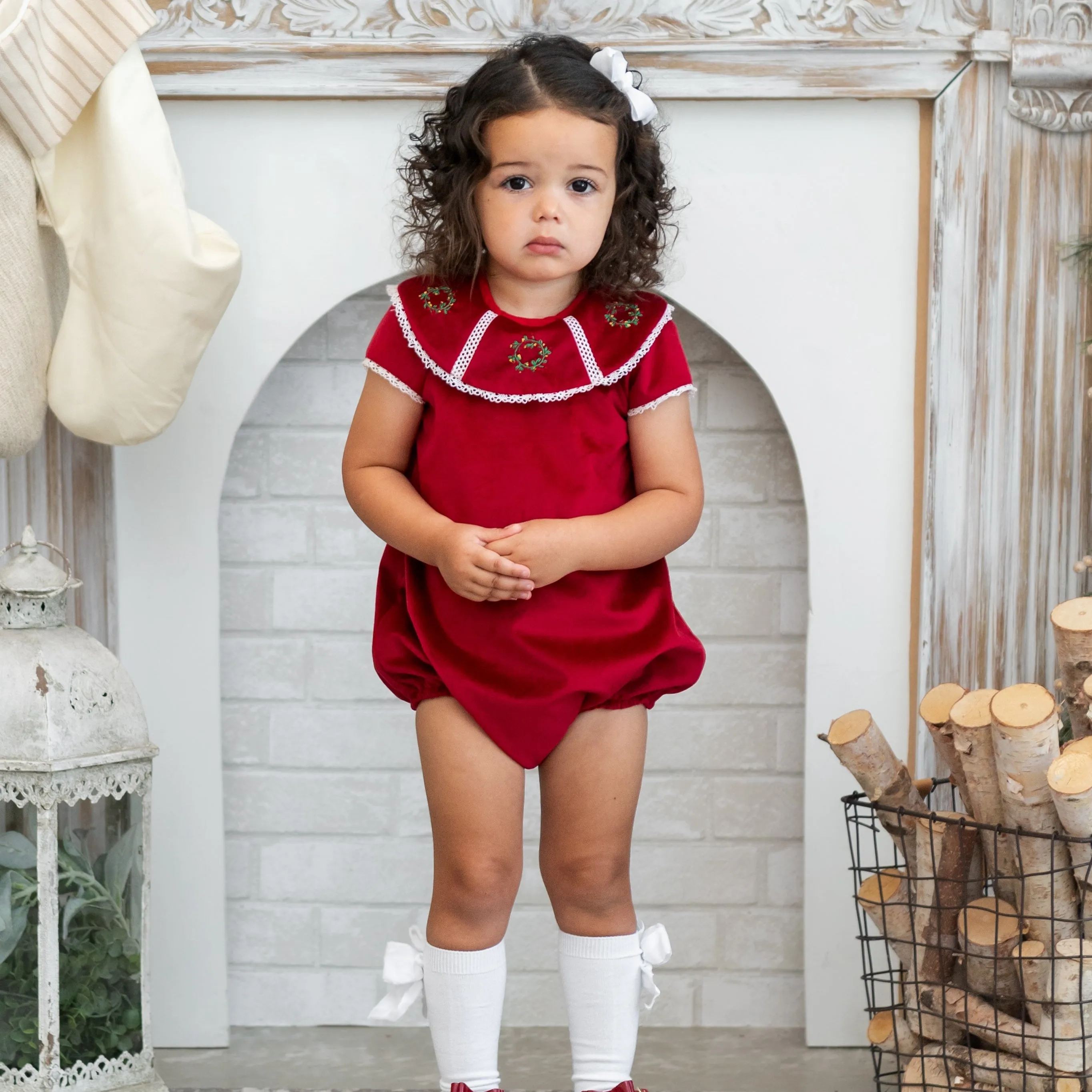 Avery Girl Bubble - Red Velvet