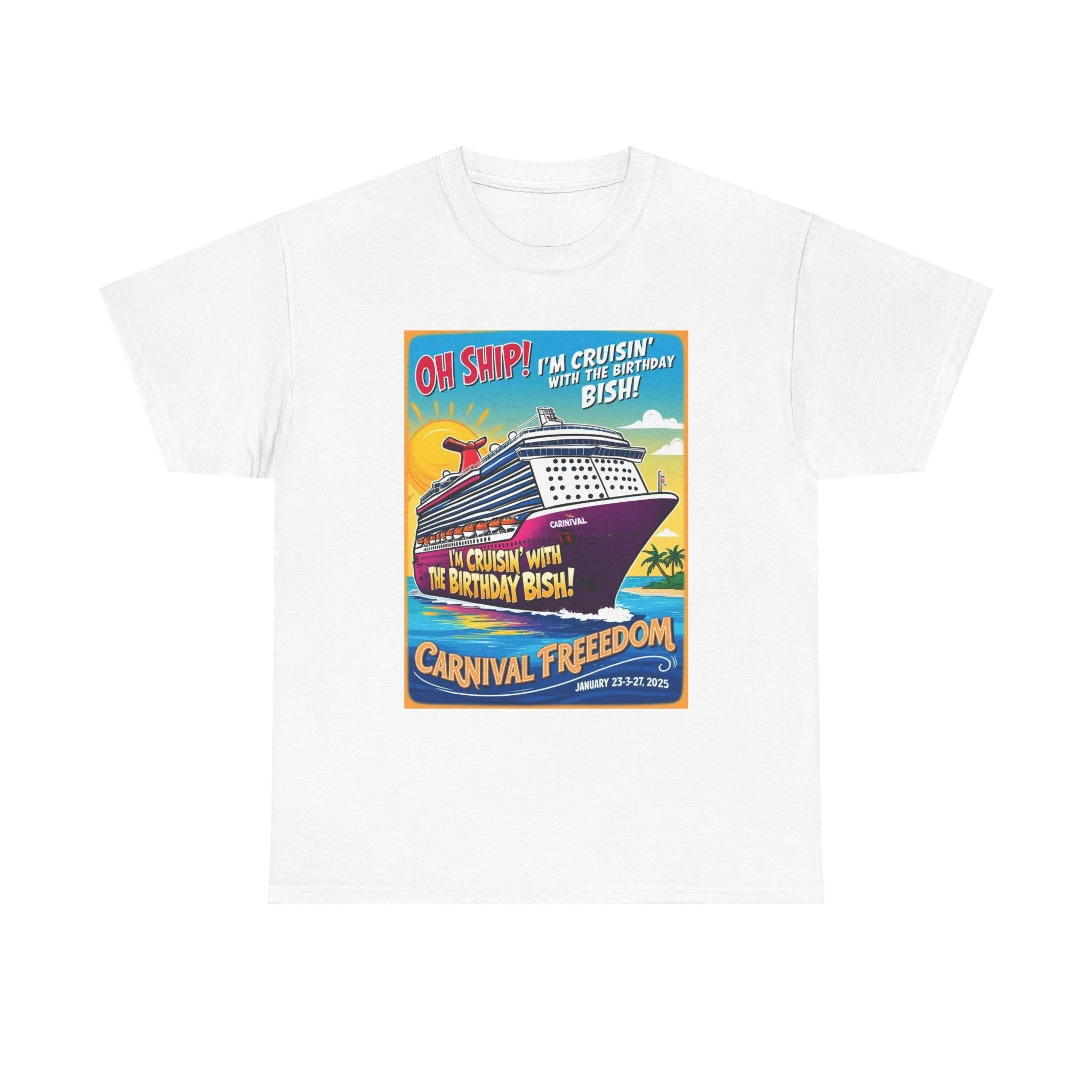 Birthday Cruise Ship Tee