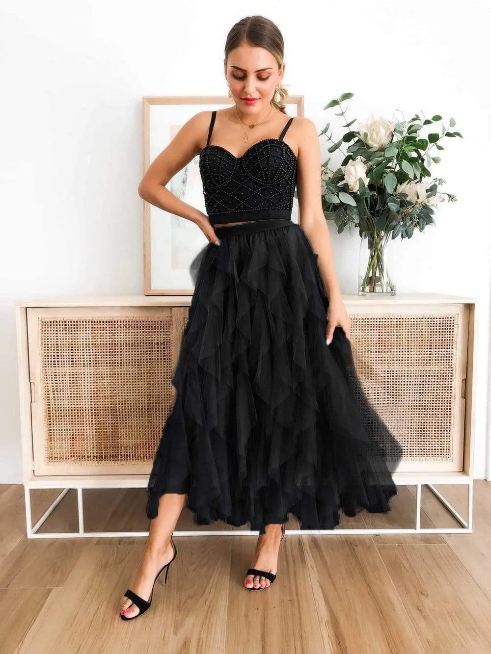 Boho Skirt Frills & Ruffles