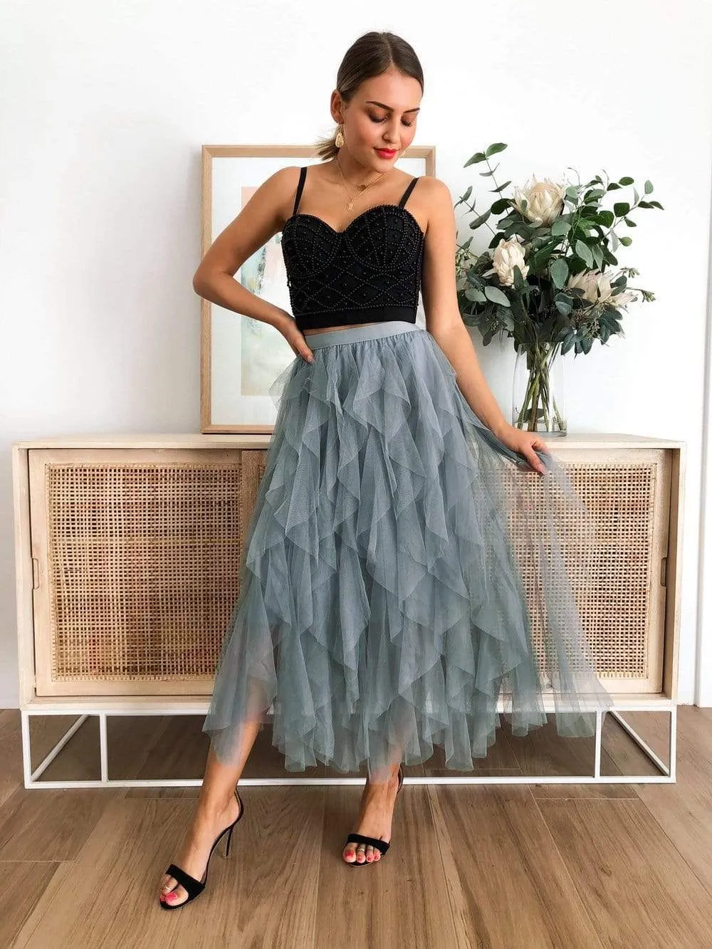 Boho Skirt Frills & Ruffles