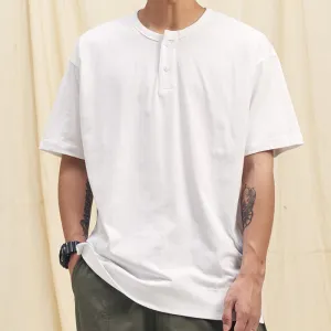 Boysnextdoor Ultra Cotton Henley Tshirt White