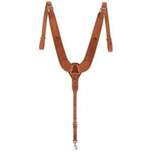 Buckstitch Breast Collar, Hermann Oak® Russet, Dawn Collection