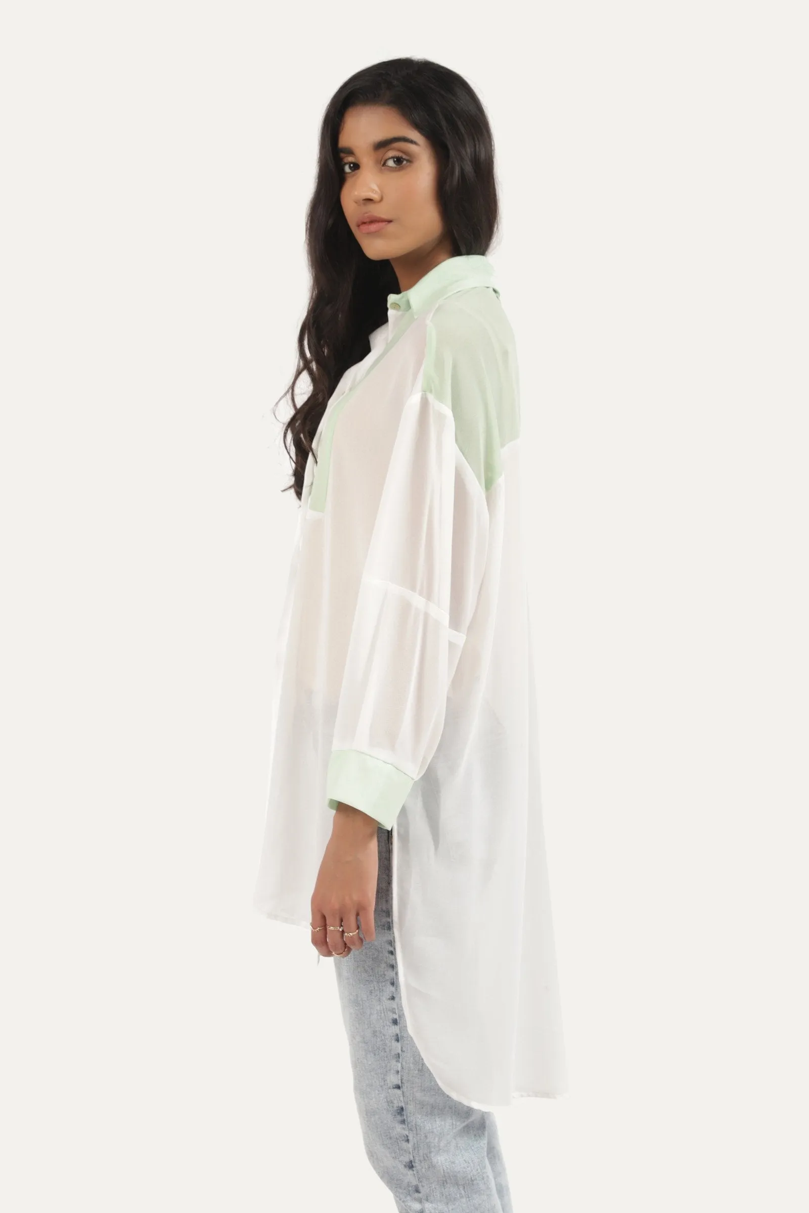 Buttoned Collar Shirt