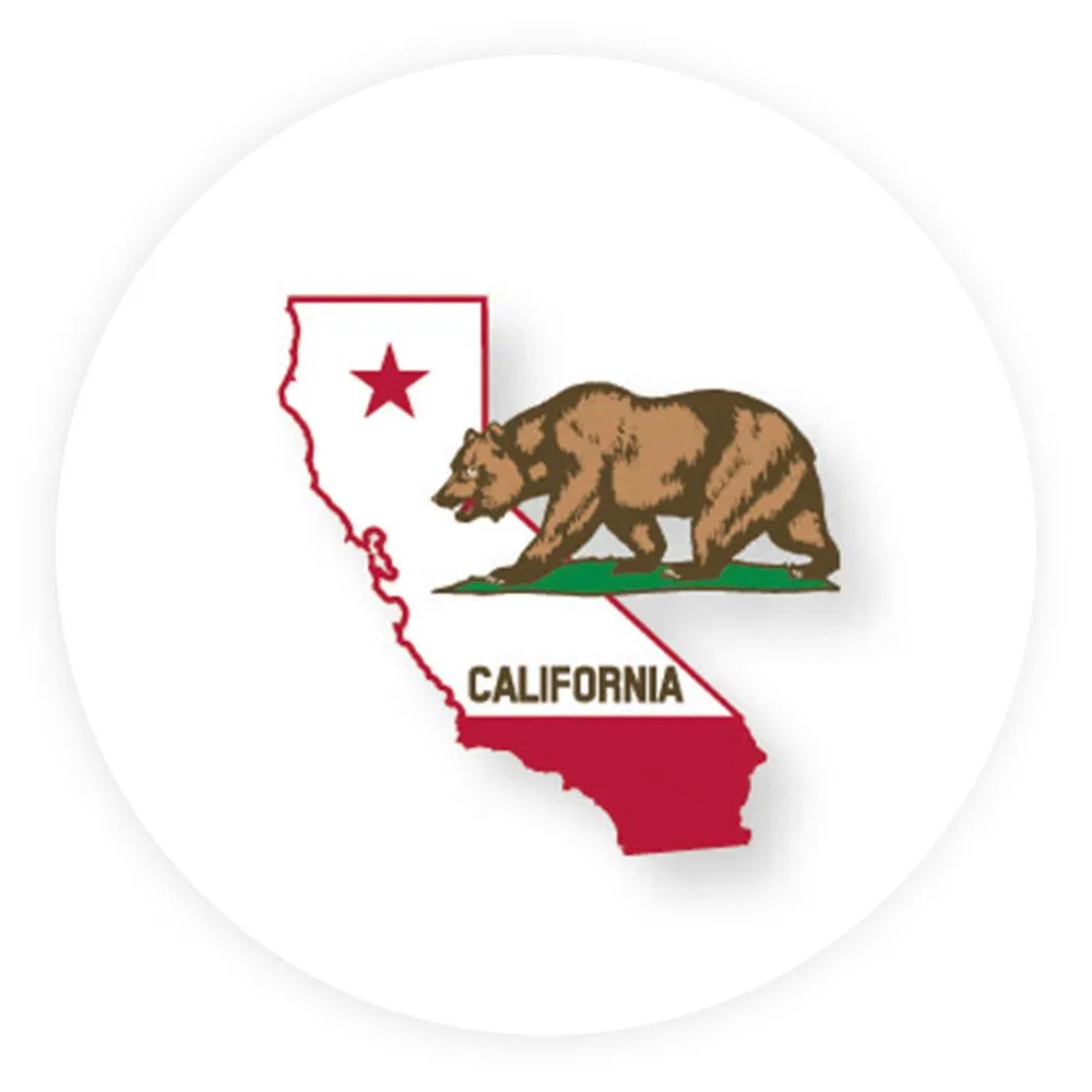 California Flat Top Stick: Beechwood Shaft Pewter
