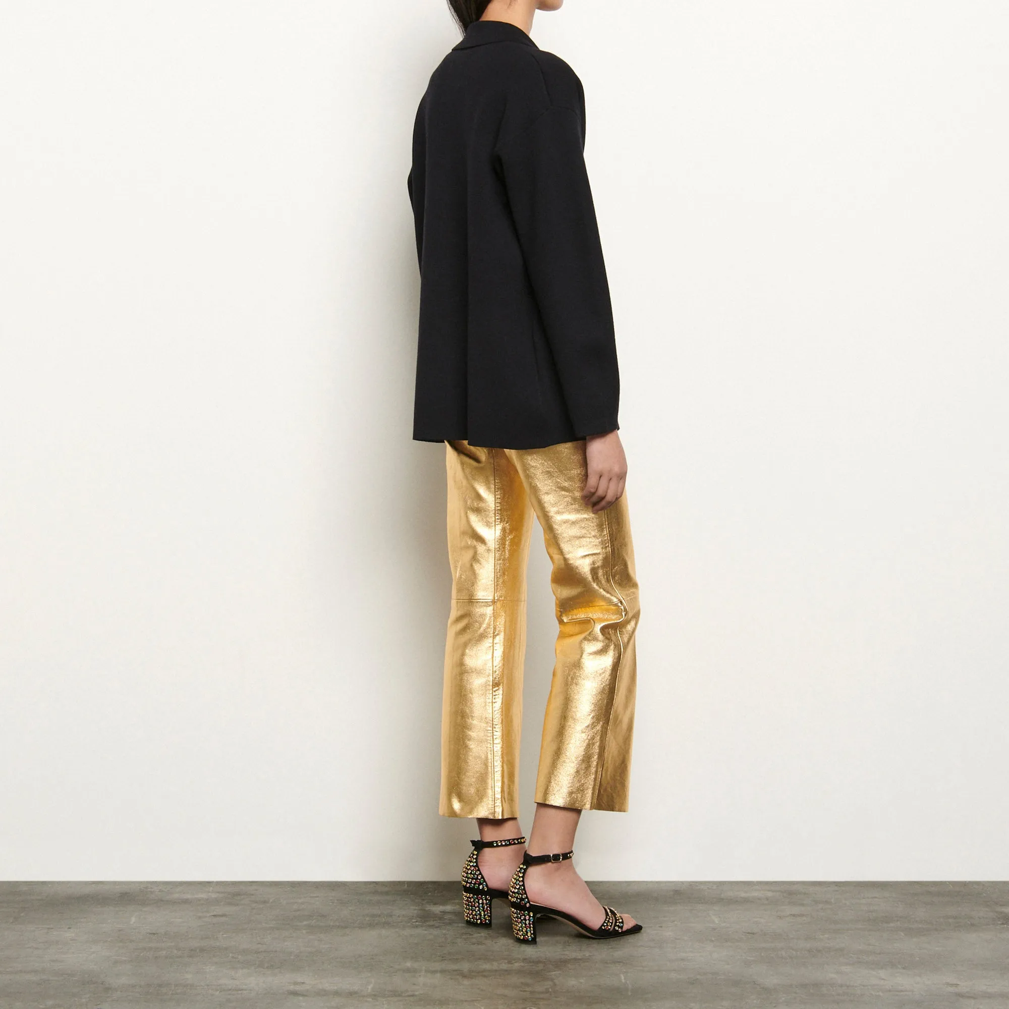 Cardigan oversize façon blazer