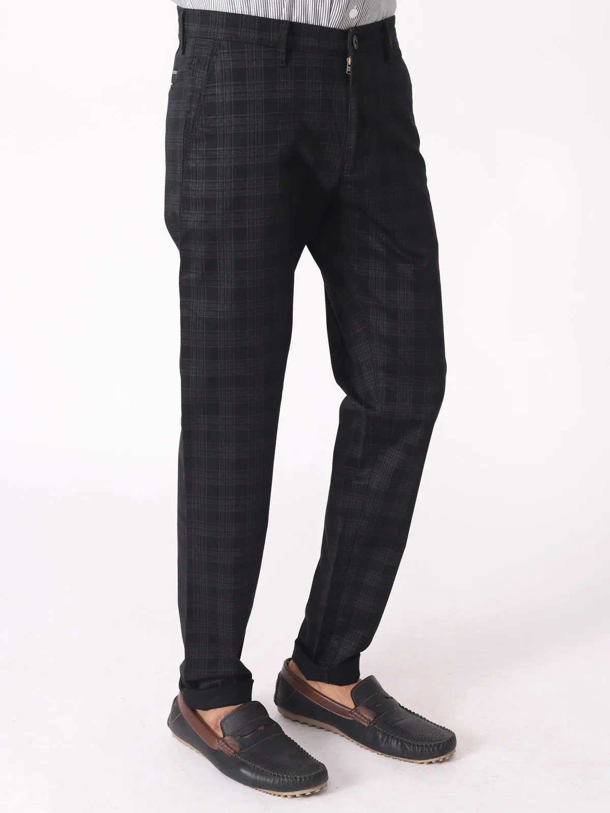 Casual self Checkered Trouser