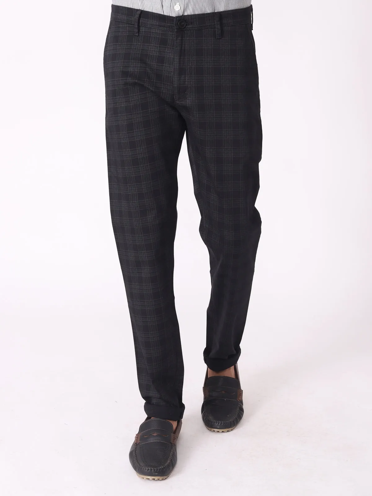 Casual self Checkered Trouser