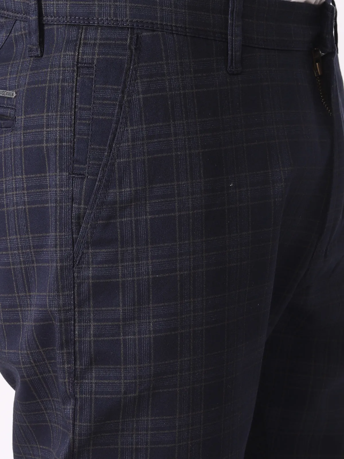 Casual self Checkered Trouser