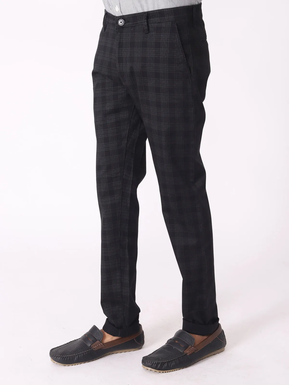 Casual self Checkered Trouser