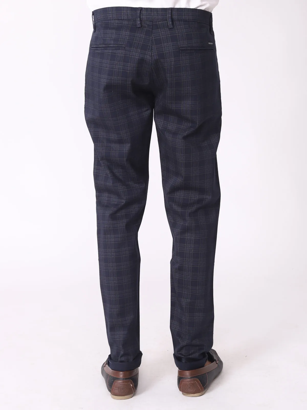 Casual self Checkered Trouser
