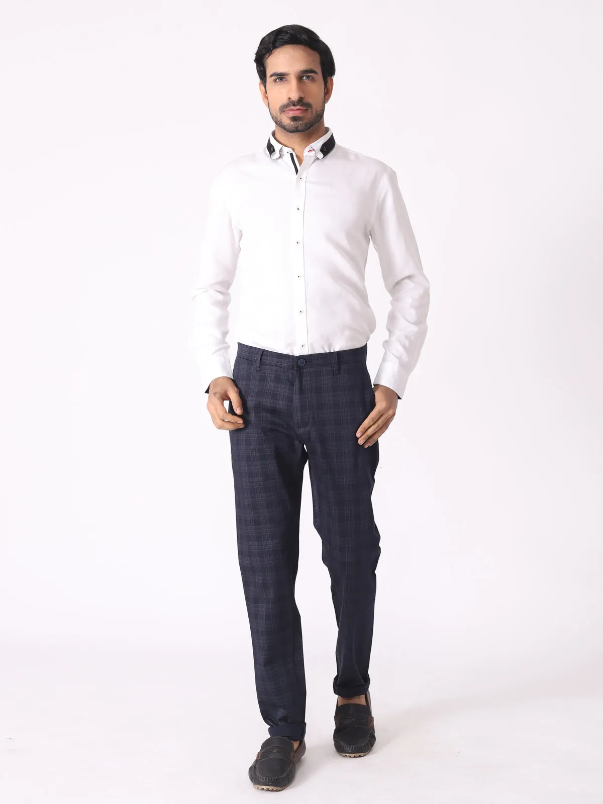 Casual self Checkered Trouser