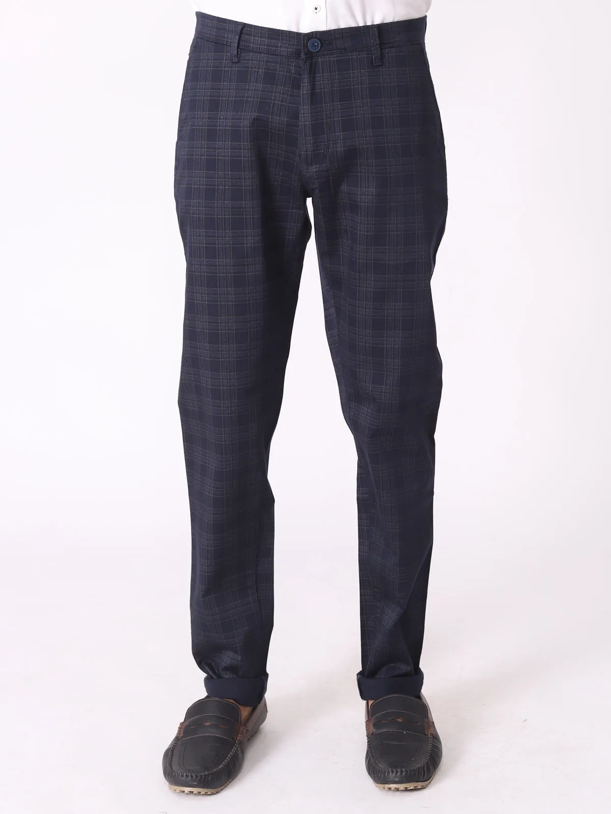 Casual self Checkered Trouser