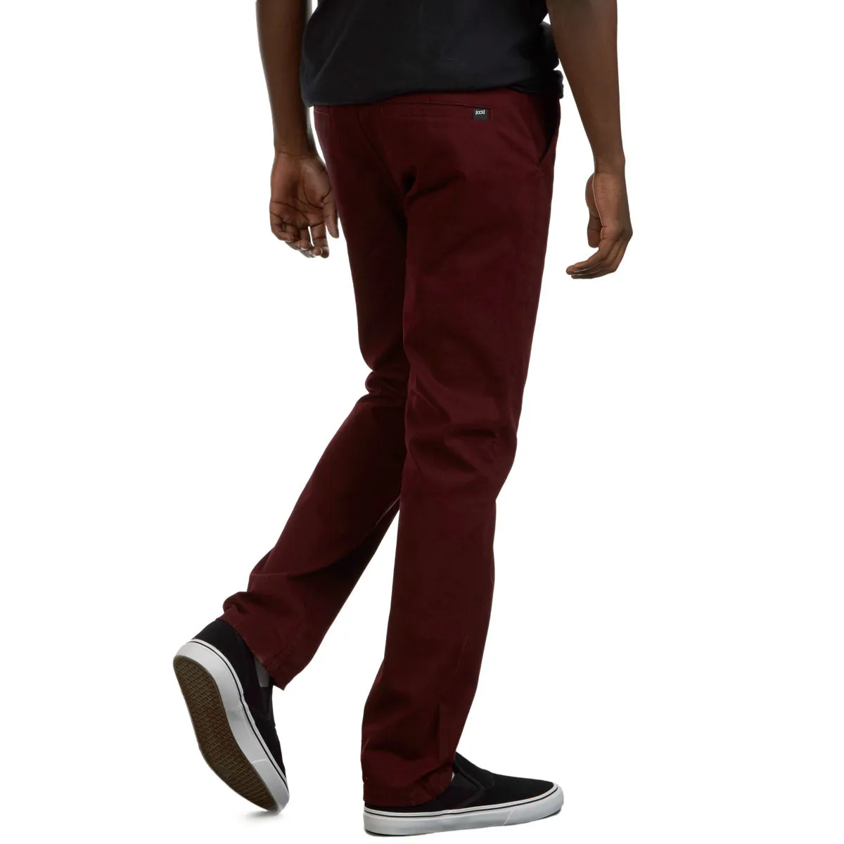 CCS Standard Plus Slim Chino Pants - Burgundy