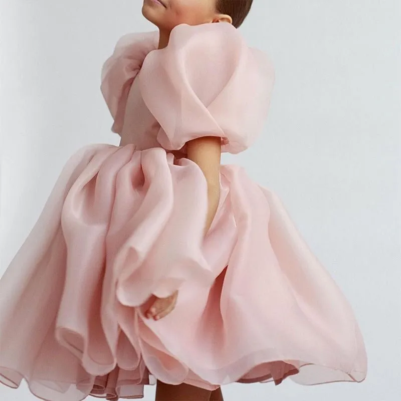 Children's Model Catwalk Birthday Host Piano Dress