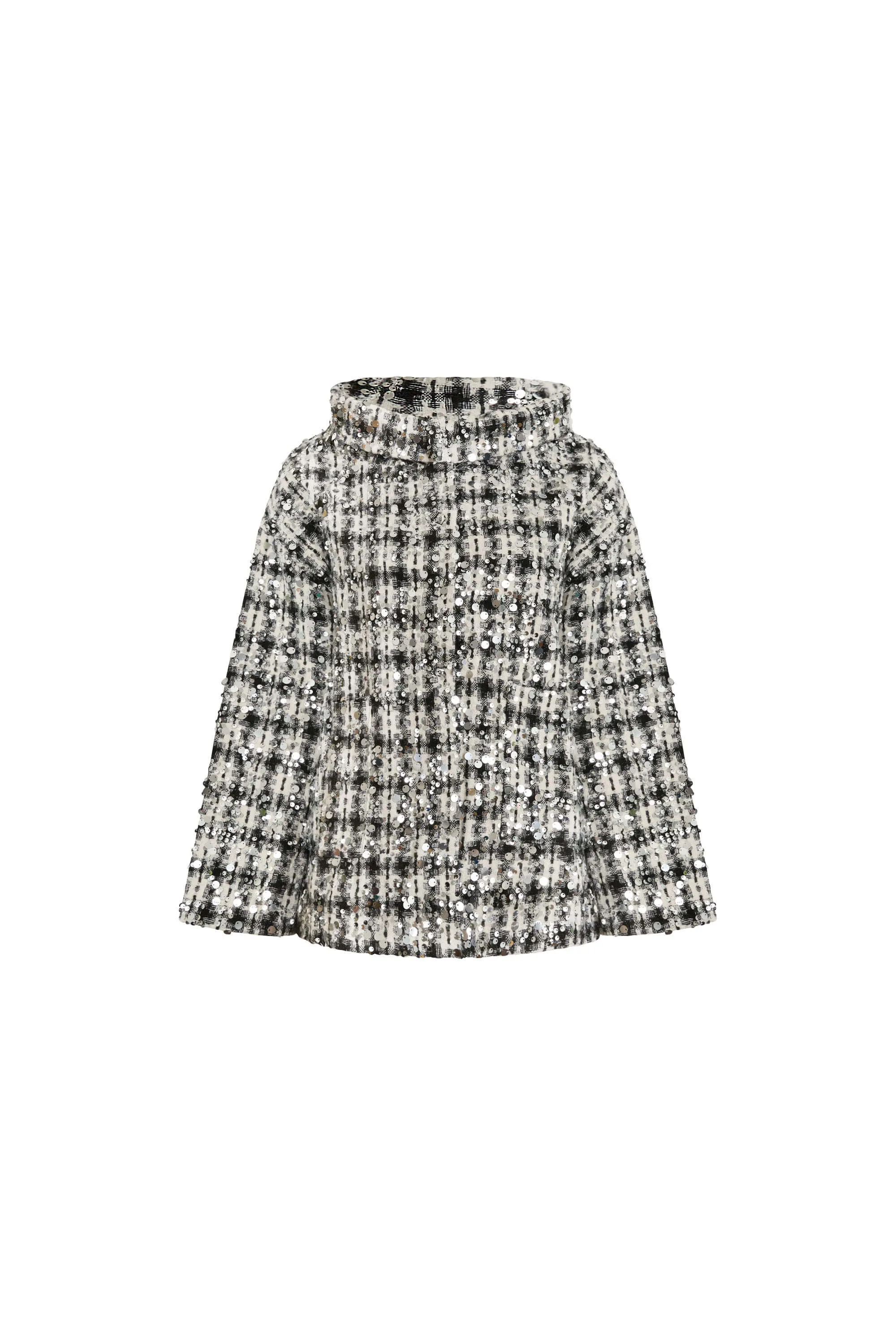 Collar Sequin Black Jacket