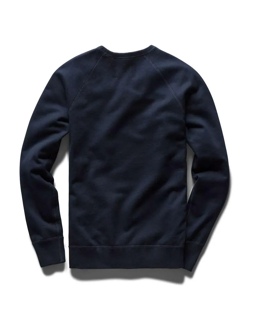 Crewneck Midweight Terry Navy
