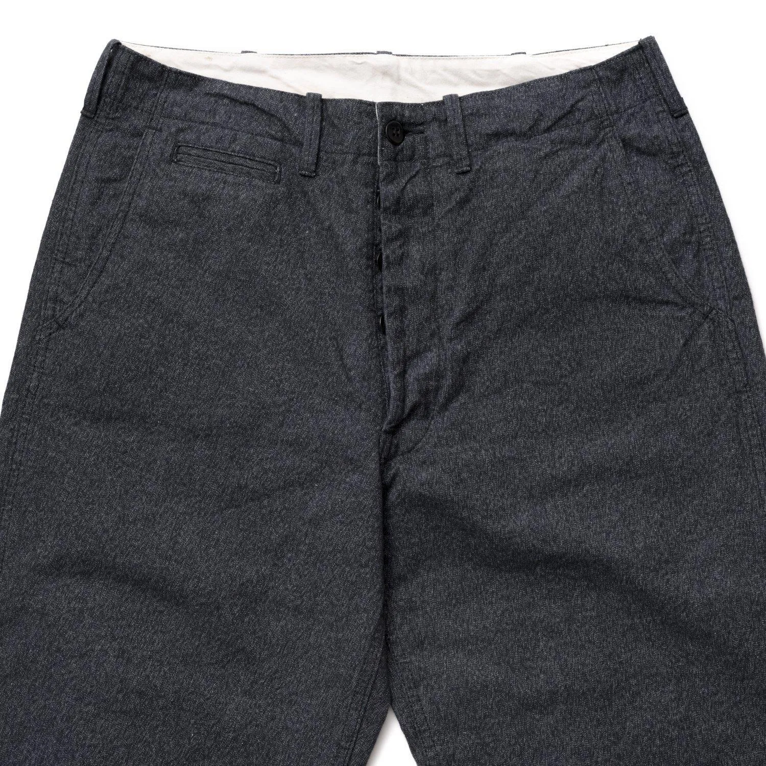 Cushman Lot. 22686 Chambray Pant Salt & Pepper
