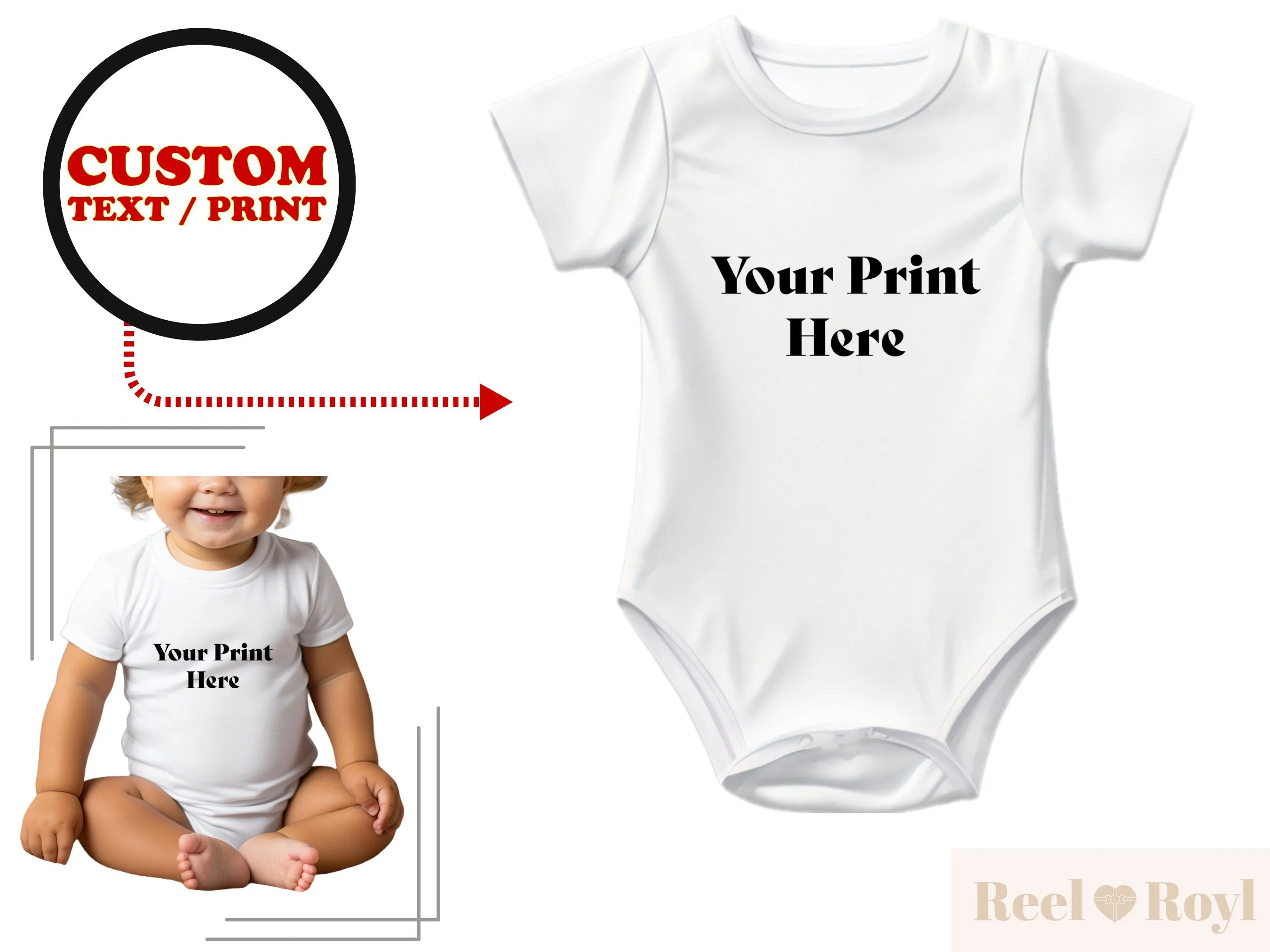 Custom Text T-Shirt Gift For Kids Personalized Kids T Shirt