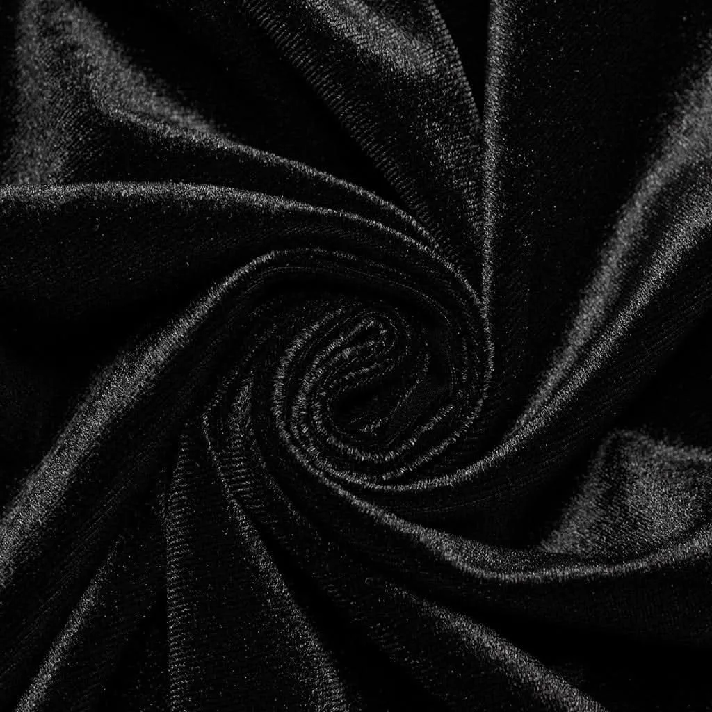Darkened Desires Fur Collar Cape