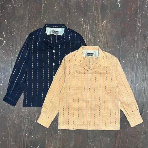 Dobby Open Shirt “LOZENGE”