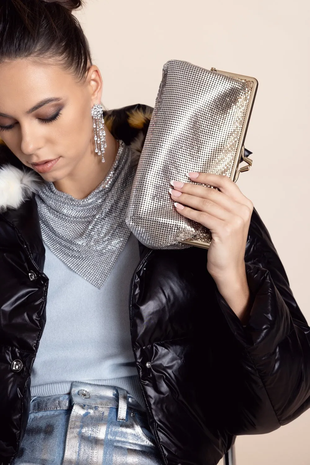 Faux Fur Puffer Jacket