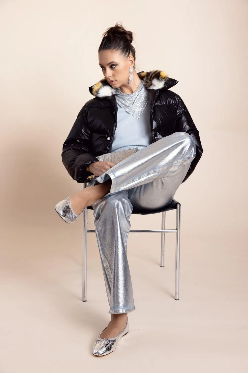Faux Fur Puffer Jacket