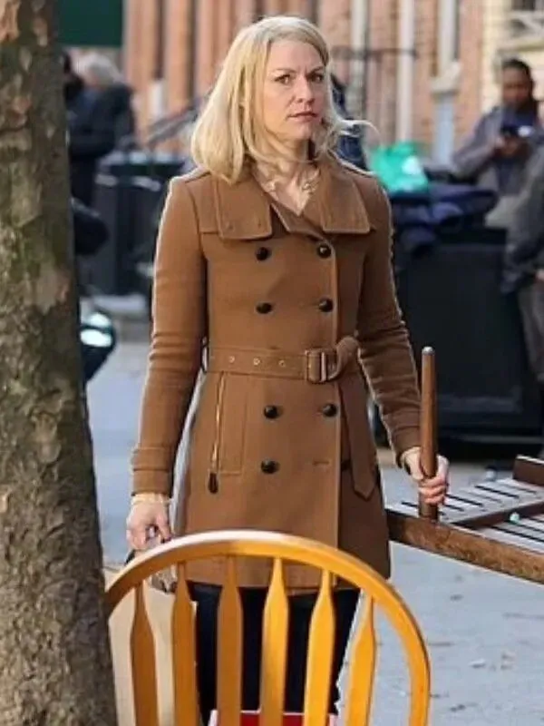 Fleishman Is in Trouble Claire Danes Wool Coat