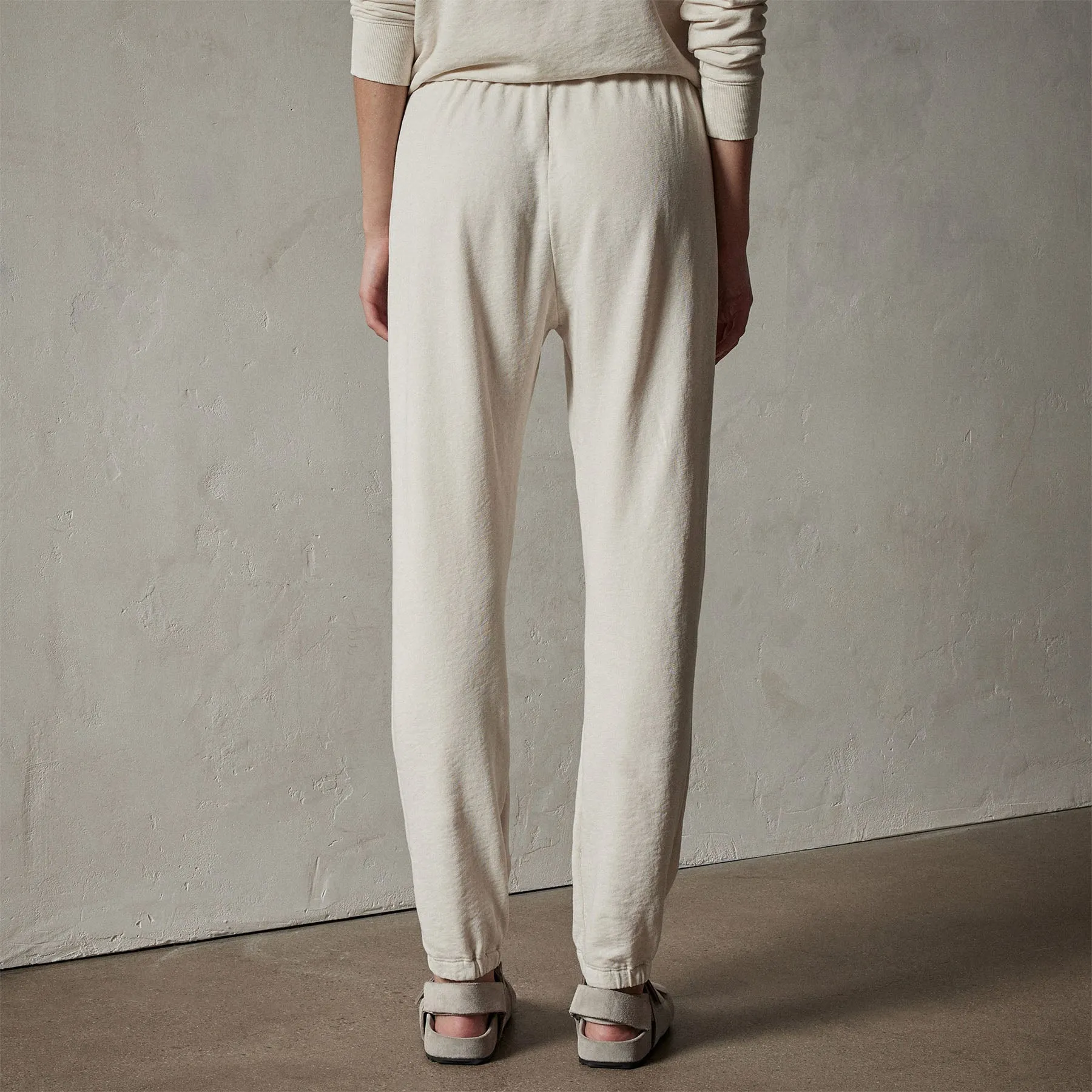 French Terry Sweat Pant - Canvas Pigment