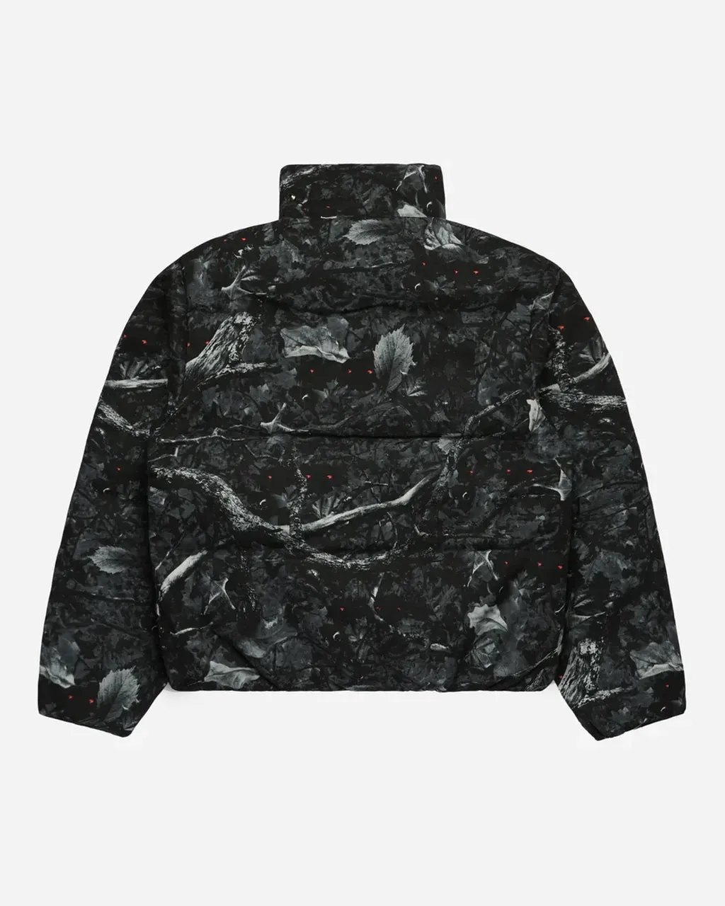 Fugazi Sniper Camo Puffer Jacket Black