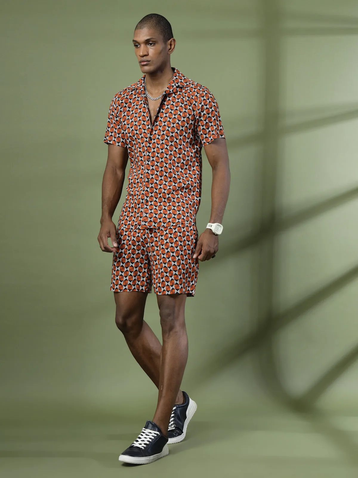 Geometric Print Co-ords Set