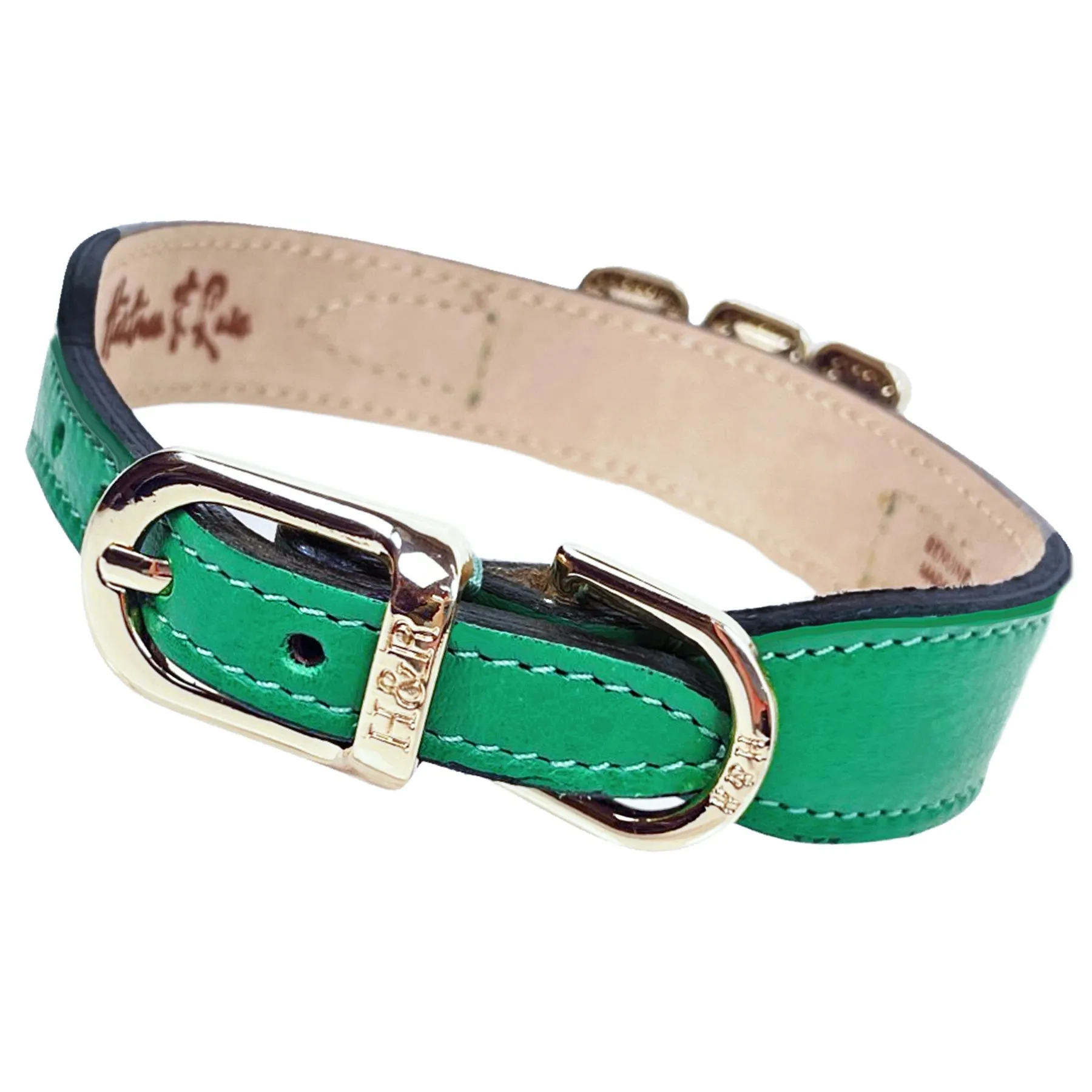 Imperial Dog Collar in Emerald, Emerald & Gold