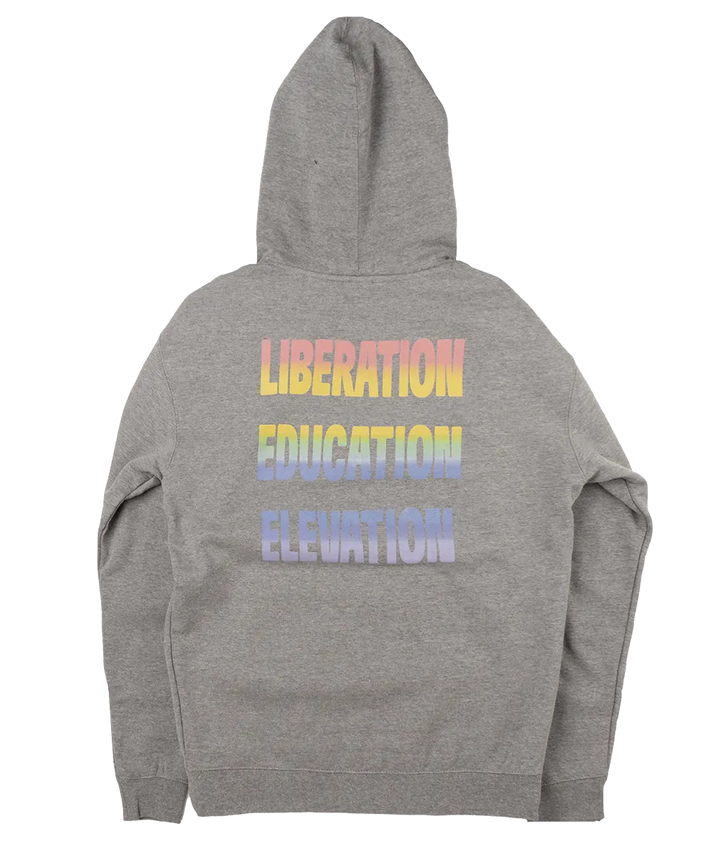 JANELLE MONAE HOODIE HTR GREY - TURNTABLES