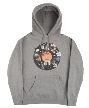 JANELLE MONAE HOODIE HTR GREY - TURNTABLES