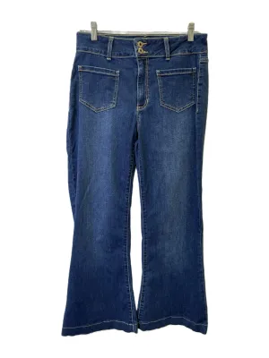 Jeans Wide Leg By Sneak Peek In Blue Denim, Size: 12