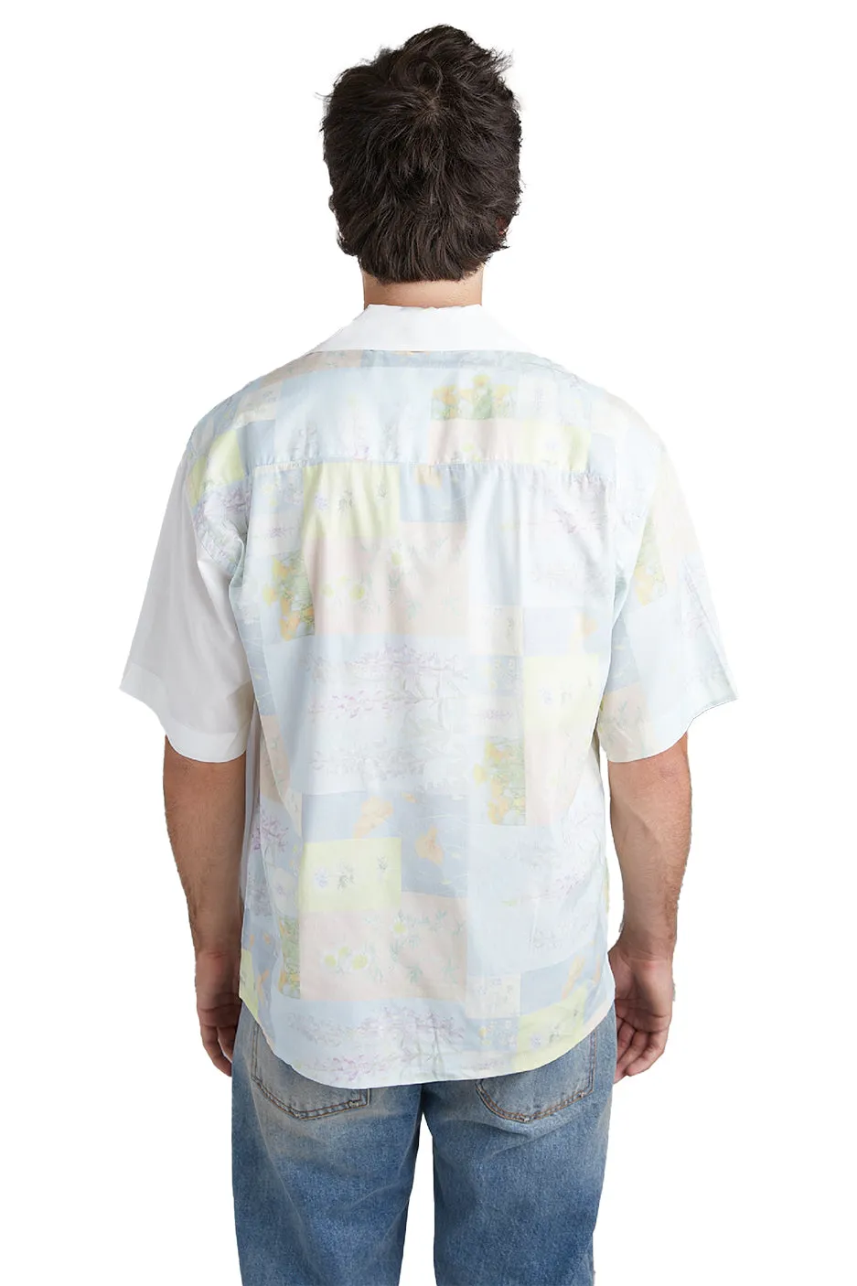 John Elliott Camp Shirt 'Super Bloom Grid'