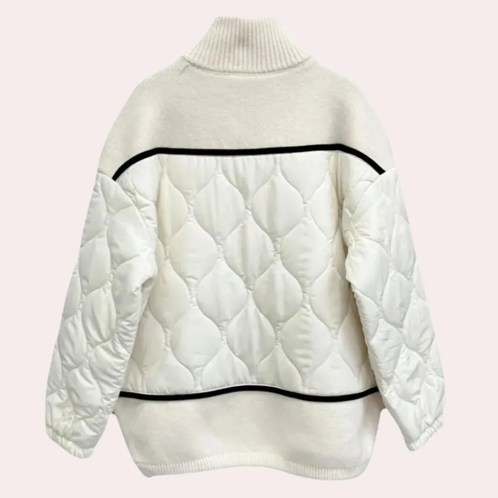 KIMBERLY - Elegant Storstrikket Cardigan til Damer