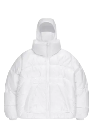 LIGHT NINJA PUFFER JACKET WHITE