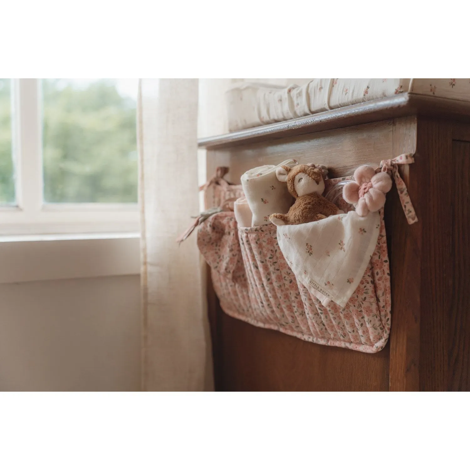 Little Dutch Fairy Garden Pink Ring Rattle