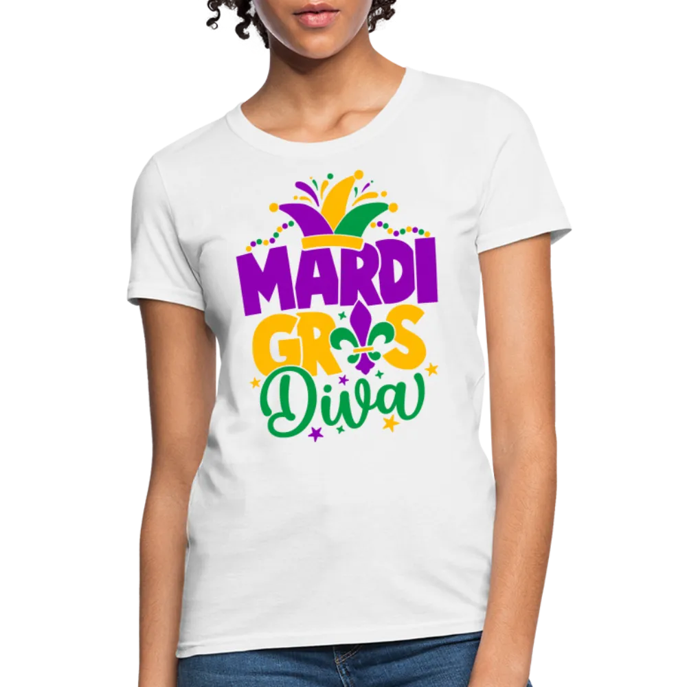 Mardi Gras Diva : Women's T-Shirt