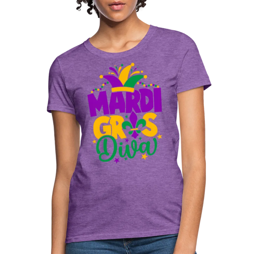 Mardi Gras Diva : Women's T-Shirt