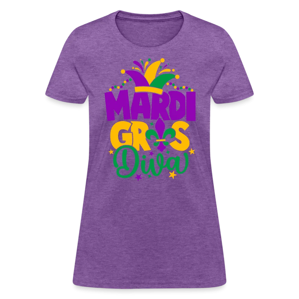 Mardi Gras Diva : Women's T-Shirt